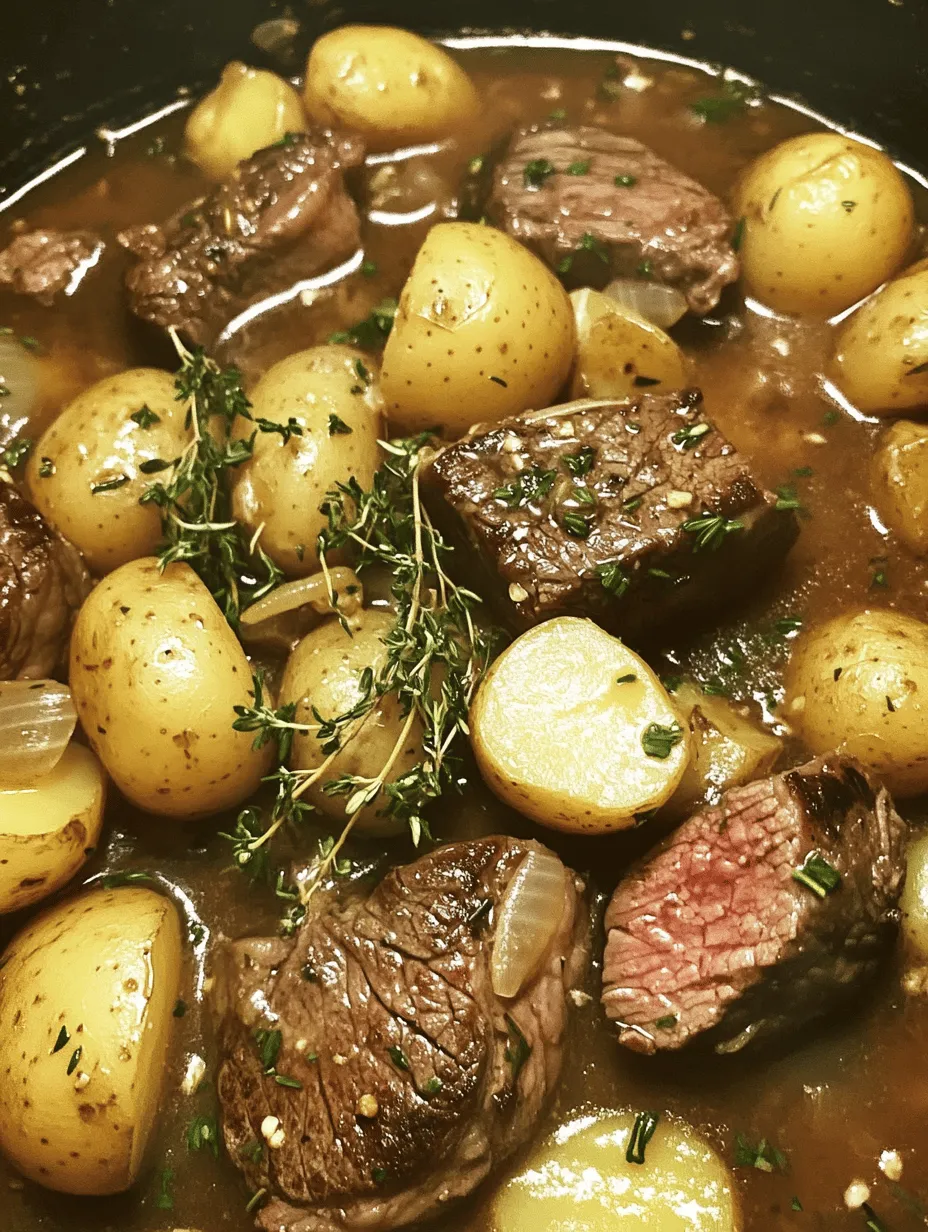 When it comes to comfort food, few dishes can compete with a well-prepared steak and potatoes meal. Enter the Garlic Butter Steak and Potatoes Skillet—a one-pan wonder that marries the rich flavors of tender steak with the hearty satisfaction of crispy potatoes. This recipe is not only mouthwateringly delicious but also incredibly convenient, making it an ideal choice for busy weeknights when time is of the essence, yet you still crave a home-cooked meal.