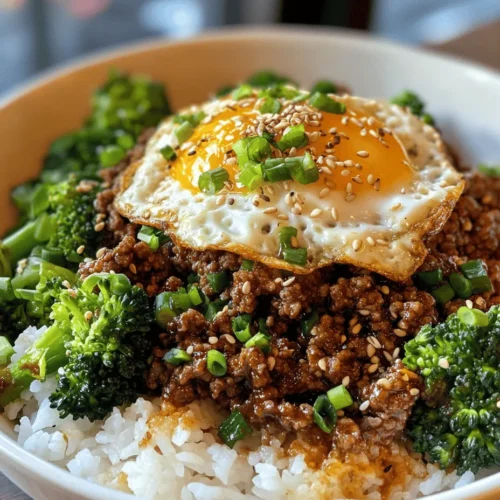 Explore the delicious world of Korean cuisine with this easy-to-make Korean Ground Beef Bowl. This dish combines savory flavors with a hint of sweetness and spice, making it a perfect weeknight dinner option. With ingredients that are often found in pantries, this recipe is not only quick to prepare but also highly customizable. Whether you prefer it mild or with a kick, the Korean Ground Beef Bowl is versatile enough to cater to your taste. In this article, we will delve into the ingredients, preparation steps, and the cultural significance of this beloved dish, ensuring you have all the information you need to create a satisfying meal.