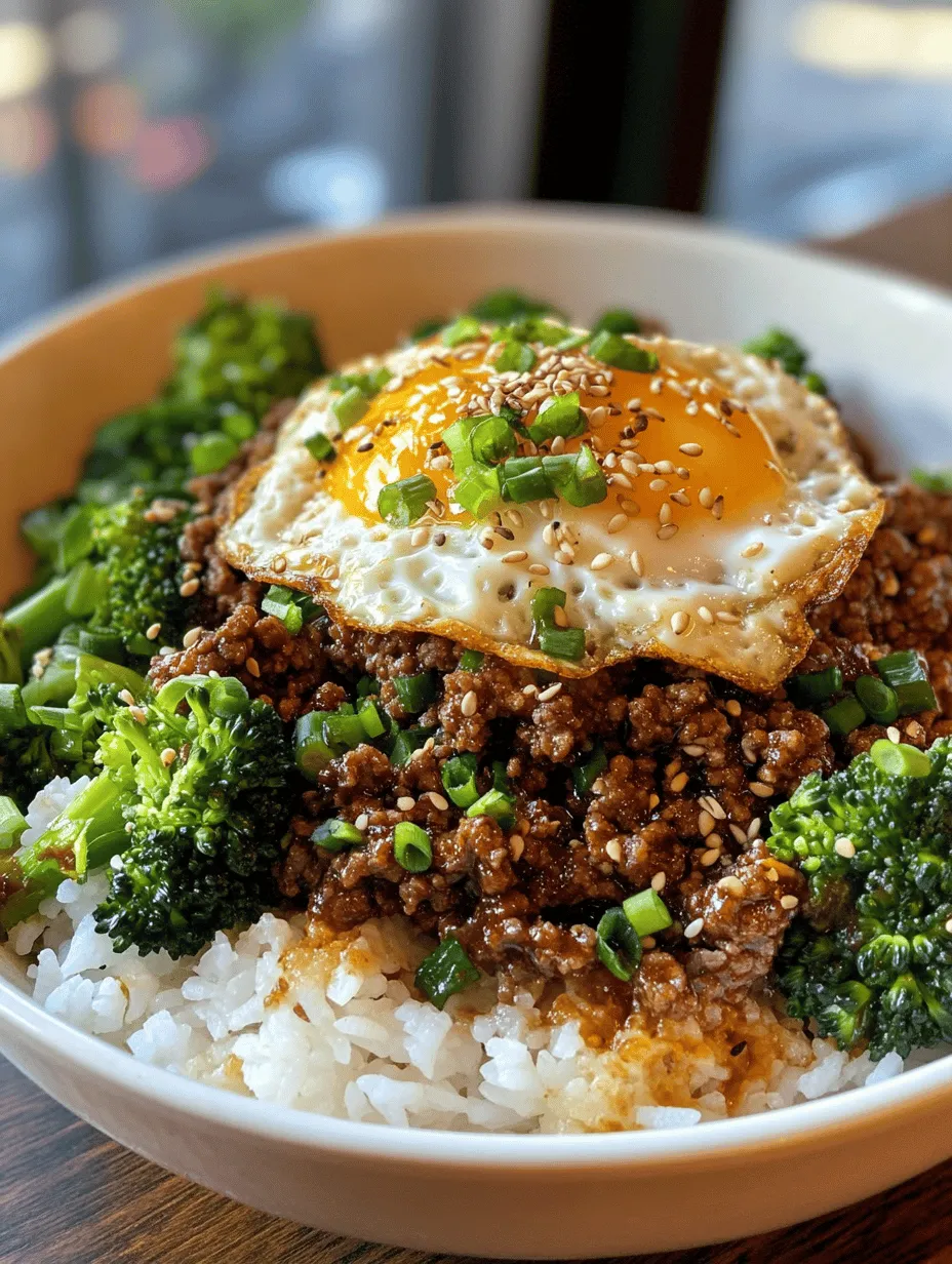 Explore the delicious world of Korean cuisine with this easy-to-make Korean Ground Beef Bowl. This dish combines savory flavors with a hint of sweetness and spice, making it a perfect weeknight dinner option. With ingredients that are often found in pantries, this recipe is not only quick to prepare but also highly customizable. Whether you prefer it mild or with a kick, the Korean Ground Beef Bowl is versatile enough to cater to your taste. In this article, we will delve into the ingredients, preparation steps, and the cultural significance of this beloved dish, ensuring you have all the information you need to create a satisfying meal.