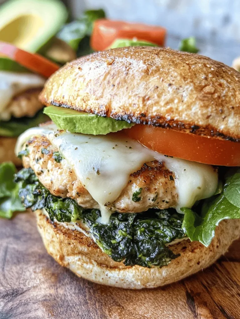 Understanding the health advantages of the ingredients used in the White Cheddar and Spinach Chicken Burgers can help readers appreciate their choices. Each component contributes not only flavor but also vital nutrients that support overall well-being. Let’s explore the key ingredients and their nutritional profiles.