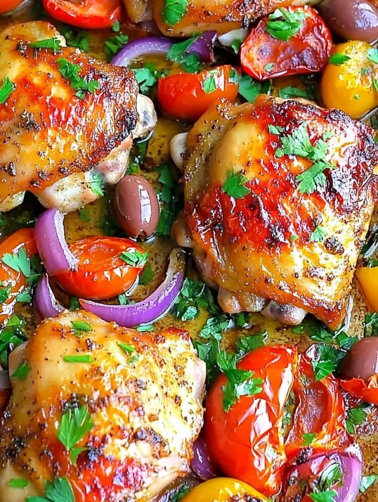 Meal planning can often feel overwhelming, especially when it comes to finding quick, delicious, and nutritious recipes for busy weeknights. Enter the Sheet Pan Mediterranean Chicken, a dish that embodies simplicity and flavor, allowing you to prepare a complete meal with minimal fuss. With its vibrant colors and fresh ingredients, this recipe transforms an ordinary weeknight into a culinary journey through the Mediterranean. In this blog post, we will delve into the details of this delightful recipe, exploring its ingredients, preparation, and the cultural significance of Mediterranean cuisine, alongside tips for perfecting your dish.