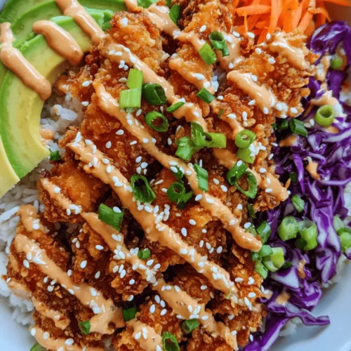 If you're on the lookout for a dish that tantalizes your taste buds while being easy to prepare, then the Bang Bang Chicken Bowl is sure to become a favorite in your kitchen. This enticing recipe combines succulent chicken, fresh vegetables, and a creamy, spicy sauce that delivers an explosion of flavors and textures in every bite. With its roots in Asian cuisine and a touch of Western innovation, the Bang Bang Chicken Bowl stands out as a versatile meal that is perfect for busy weeknights or casual gatherings with friends and family.