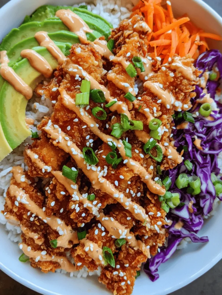 If you're on the lookout for a dish that tantalizes your taste buds while being easy to prepare, then the Bang Bang Chicken Bowl is sure to become a favorite in your kitchen. This enticing recipe combines succulent chicken, fresh vegetables, and a creamy, spicy sauce that delivers an explosion of flavors and textures in every bite. With its roots in Asian cuisine and a touch of Western innovation, the Bang Bang Chicken Bowl stands out as a versatile meal that is perfect for busy weeknights or casual gatherings with friends and family.