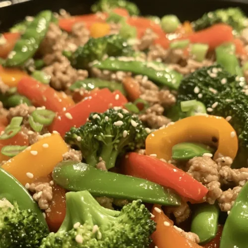 In recent years, stir fry dishes have surged in popularity among home cooks, thanks to their quick preparation times, vibrant flavors, and the ability to pack a nutritional punch in a single bowl. With the modern cook's busy lifestyle, the appeal of a meal that can be whipped up in under 30 minutes while still being wholesome has made stir fry a staple in many kitchens. Among the myriad of stir fry variations, the Savory Ground Turkey Teriyaki Stir Fry stands out as a healthy, quick, and flavorful option that caters to various dietary preferences.