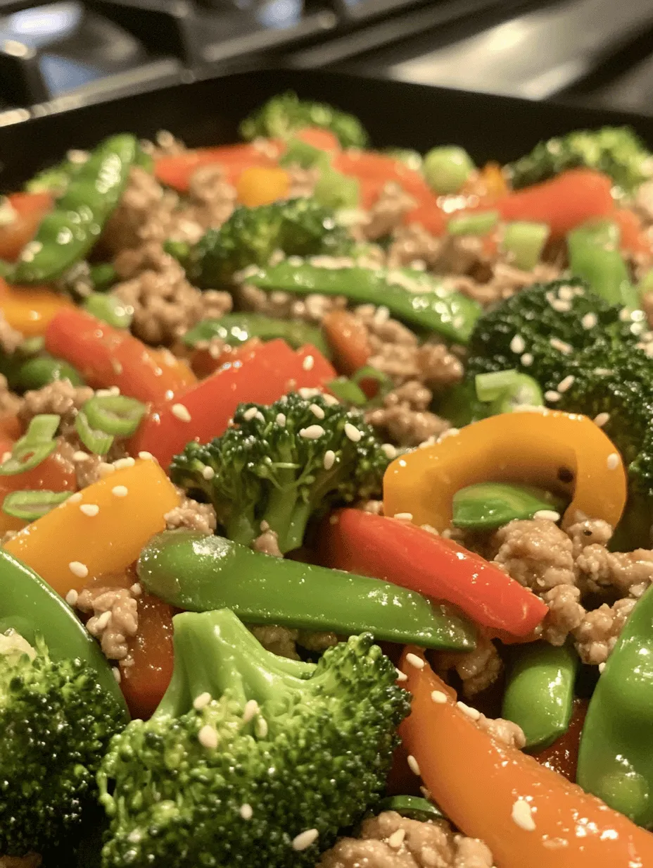 In recent years, stir fry dishes have surged in popularity among home cooks, thanks to their quick preparation times, vibrant flavors, and the ability to pack a nutritional punch in a single bowl. With the modern cook's busy lifestyle, the appeal of a meal that can be whipped up in under 30 minutes while still being wholesome has made stir fry a staple in many kitchens. Among the myriad of stir fry variations, the Savory Ground Turkey Teriyaki Stir Fry stands out as a healthy, quick, and flavorful option that caters to various dietary preferences.