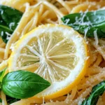 Lemon Spinach Pasta is a vibrant and refreshing dish that captures the essence of fresh ingredients and delightful flavors. This pasta recipe is not only visually appealing with its bright green spinach and zesty lemon accents but also simple to prepare, making it perfect for a quick weeknight meal or an impressive dish for guests. The combination of al dente pasta, sautéed spinach, aromatic garlic, and a splash of lemon juice creates a harmonious balance that tantalizes the taste buds.