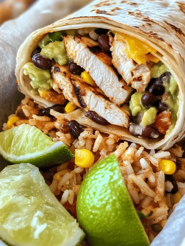 Burritos have long been celebrated as one of the most versatile meal options in culinary culture. They offer a delightful combination of flavors and textures, wrapped neatly in a warm tortilla, making them ideal for any meal of the day. Whether you've got a busy schedule or are looking for a family-friendly dish that everyone will enjoy, burritos are the perfect choice. The "Easy Chipotle Ranch Grilled Chicken Burrito" takes this beloved meal to the next level with a tantalizing flavor profile that combines smoky chipotle spice, creamy ranch dressing, and the heartiness of grilled chicken.