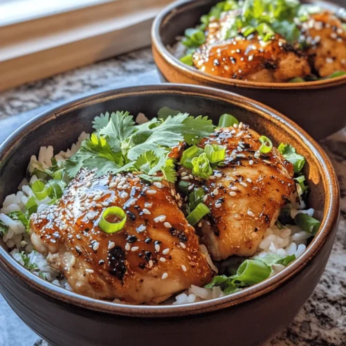 Sticky Chicken Rice Bowls have quickly become a favorite in kitchens around the world, and it’s not hard to see why. This dish offers a delightful combination of tender, flavorful chicken, perfectly cooked rice, and a medley of vibrant ingredients that come together to create an irresistible meal. The appeal of Sticky Chicken Rice Bowls lies not only in their taste but also in their convenience. In today's fast-paced lifestyle, where quick yet satisfying meals are essential, this dish fits the bill perfectly.