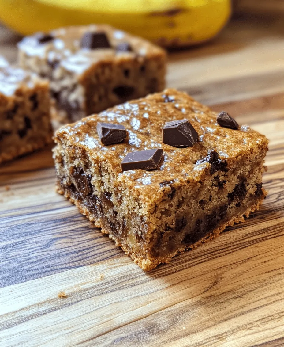 Banana-based desserts have long held a special place in the hearts of dessert lovers around the world. Their natural sweetness, moist texture, and nutritional benefits make them a favorite choice for both health-conscious bakers and indulgent treat seekers alike. One delightful way to enjoy the rich flavor of bananas is through the creation of Chocolate Chip Banana Bars. These bars are the quintessential blend of flavors and textures, combining the soft, tender crumb of ripe bananas with the rich, melty goodness of chocolate chips.