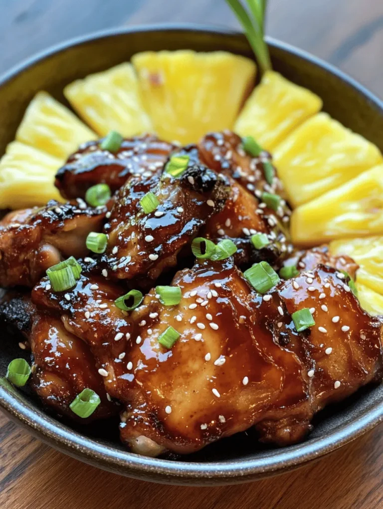 Hawaiian cuisine is a vibrant tapestry of flavors and cultures, woven together by the islands' rich history of trade and immigration. With influences from Polynesian, Asian, and American culinary traditions, Hawaiian food showcases an array of dishes that reflect the islands' lush landscapes and abundant resources. One of the standout recipes that embodies this culinary blend is Hawaiian Shoyu Chicken. This dish is a delightful fusion of savory and sweet flavors, making it an irresistible choice for any meal.
