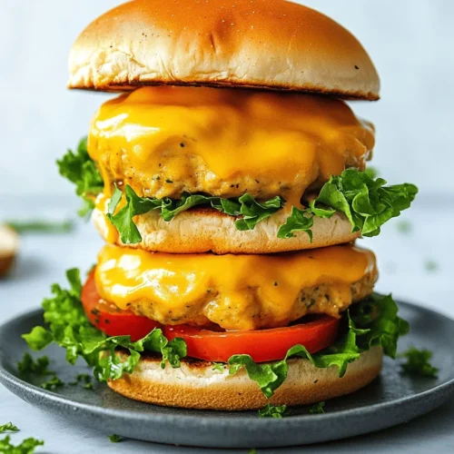To create the perfect Easy Cheddar Ranch Chicken Burgers, understanding the role of each ingredient is essential. Here is a breakdown of the core ingredients that come together to form this flavorful dish: