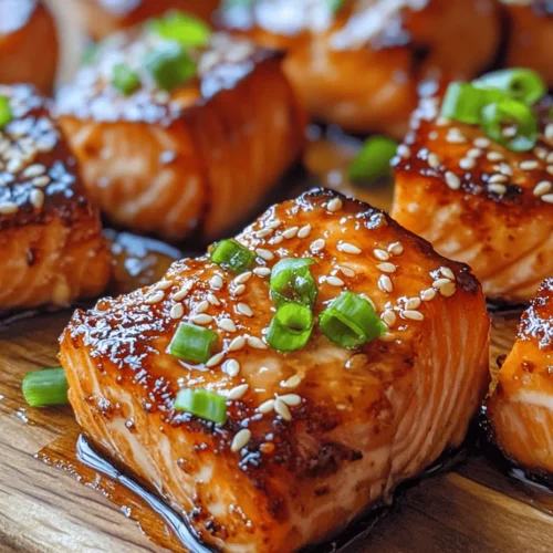 In the realm of quick and delightful meal options, few dishes stand out quite like Crispy Honey Garlic Salmon Bites. This recipe marries the rich, buttery flavor of salmon with a deliciously sweet and savory glaze that keeps both seafood lovers and home cooks coming back for more. Whether you’re looking for a satisfying weeknight dinner or an impressive dish to serve at your next gathering, this recipe checks all the boxes.