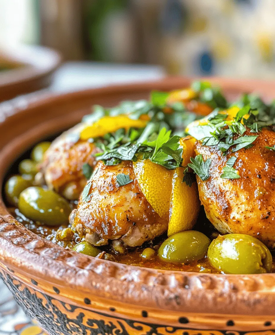 Moroccan cuisine is renowned for its vibrant flavors, aromatic spices, and intricate culinary techniques that reflect the rich tapestry of cultural influences from Africa, the Mediterranean, and the Middle East. Among its many culinary treasures, Moroccan Chicken Tagine with Olives and Preserved Lemons stands out as a quintessential dish that embodies the essence of this North African culinary heritage.