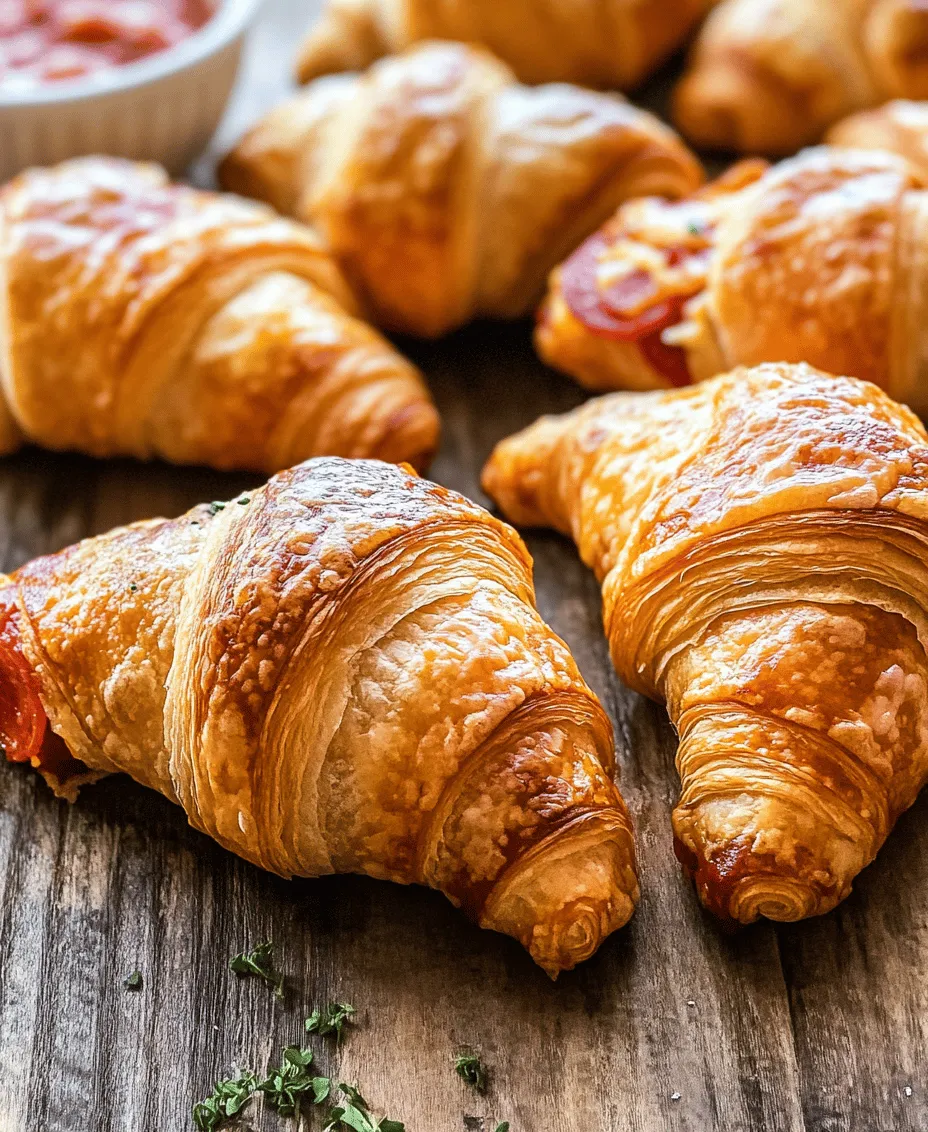 If you're looking for a delightful blend of flavors that come together in a flaky, buttery package, then look no further than Mozzarella Pepperoni Croissant Rolls. This mouthwatering recipe combines the classic tastes of pizza with the irresistible texture of croissants, making it a perfect dish for a variety of occasions. Whether you're hosting a game day gathering, planning a casual party, or simply seeking a satisfying snack, these croissant rolls are sure to impress.