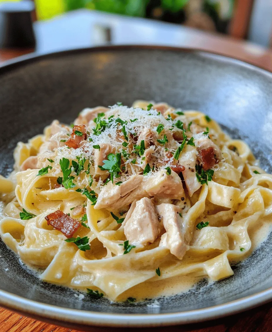 When it comes to Italian cuisine, few dishes are as beloved and comforting as Chicken Carbonara. Originally hailing from the Lazio region, this dish has transcended borders to become a staple on tables around the world. What makes Chicken Carbonara so irresistible? It’s the perfect harmony of rich flavors, creamy textures, and the satisfying combination of tender chicken and crispy pancetta. As you dive into this recipe, you’ll discover that the secret to a truly spectacular Chicken Carbonara lies in using fresh, high-quality ingredients that elevate the dish from ordinary to extraordinary.