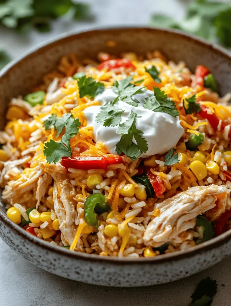 In today’s fast-paced world, finding quick, filling, and nutritious meal options can be a challenge. The Easy Street Corn Chicken Rice Bowl is a delightful solution that brings together the comforting flavors of rotisserie chicken, sweet corn, and vibrant vegetables, all served over a bed of fluffy rice. This dish not only satisfies hunger but also dazzles the palate with its fresh and zesty taste. Perfect for busy weeknights or meal prep, the Easy Street Corn Chicken Rice Bowl is designed to be a versatile and wholesome option for anyone looking to streamline their cooking routine without sacrificing flavor.