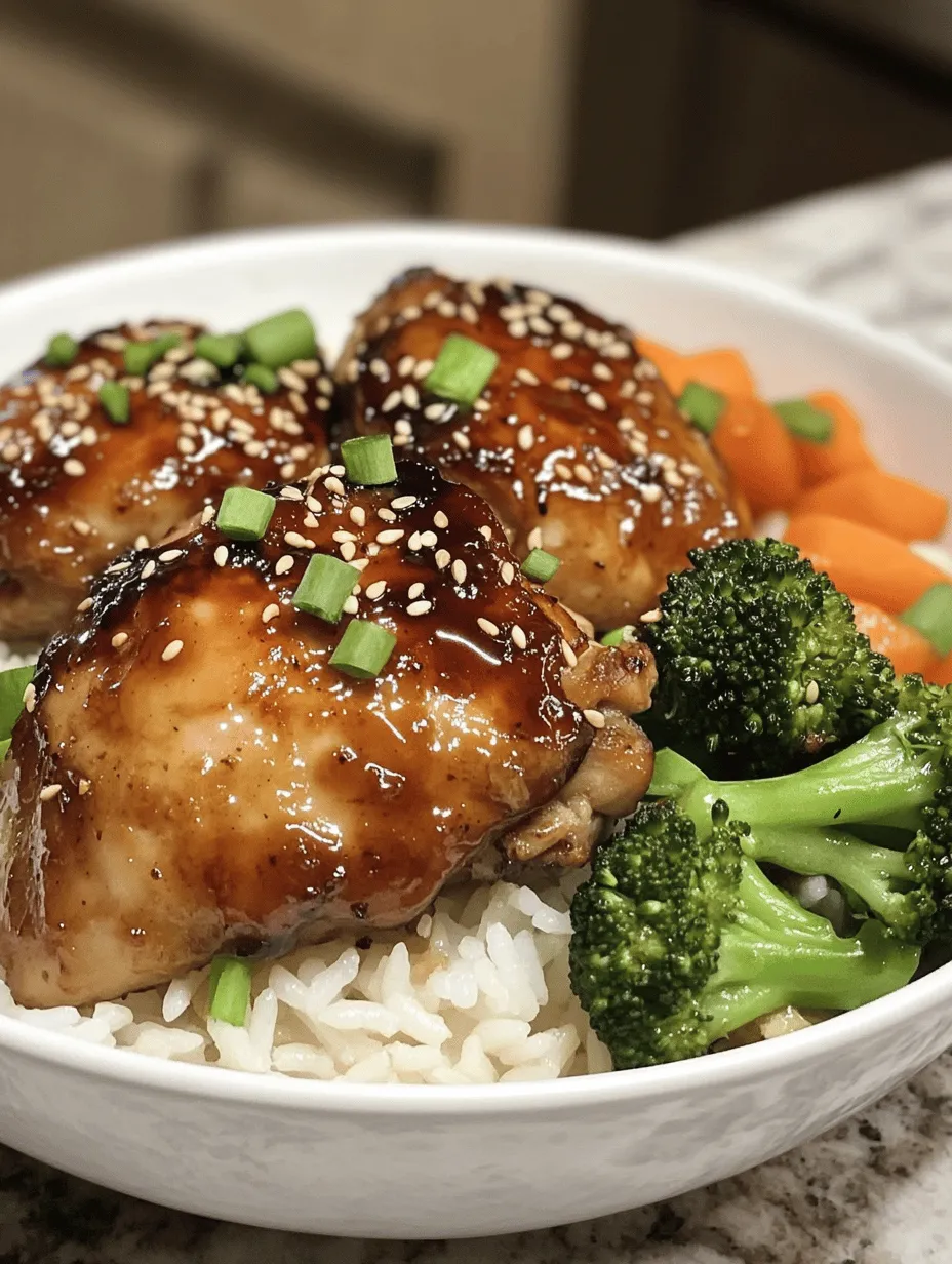 The Teriyaki Chicken Rice Bowl is a delightful dish that beautifully marries the savory flavors of teriyaki sauce with tender chicken, served over a bed of fluffy jasmine rice. This Japanese-inspired meal has become a favorite not only in Japan but across the globe, thanks to its balance of taste, texture, and presentation. Originating from the traditional Japanese cooking method known as "teriyaki," which literally means "to grill with a glaze," this dish embodies the essence of culinary simplicity while delivering a complex flavor profile that is both satisfying and comforting.