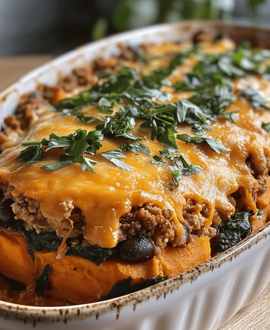 Are you searching for a comforting yet nutritious meal that the whole family can enjoy? Look no further than the Ground Turkey Sweet Potato Casserole! This delicious dish combines the lean protein of ground turkey with the natural sweetness of sweet potatoes, all while incorporating nutrient-dense ingredients like spinach and black beans. Perfect for busy weeknights or meal prep, this casserole not only satisfies your taste buds but also aligns with healthy eating habits.
