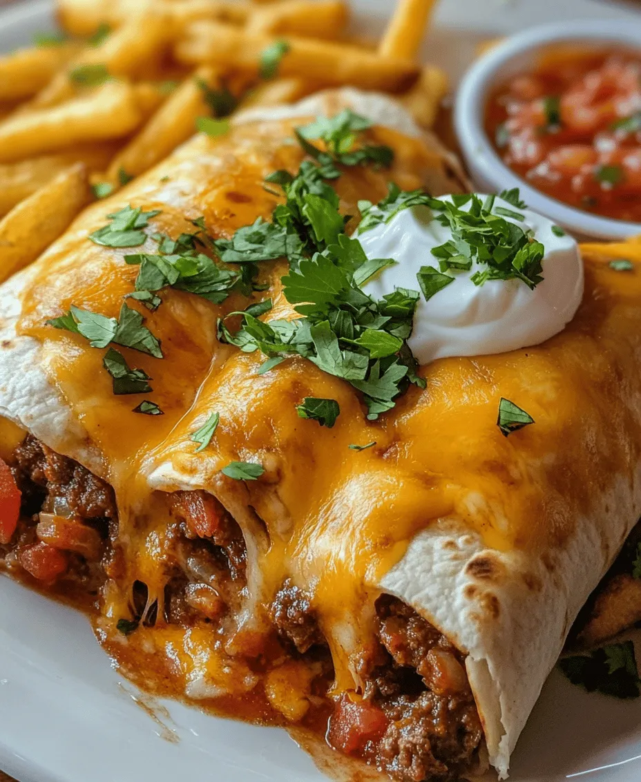 When it comes to comfort food, few dishes can rival the delightful combination of cheesy beef burritos and crispy fries. This satisfying meal is not only a family favorite but also a go-to for many seeking a quick yet indulgent option on busy weeknights. The warm, cheesy goodness of the burrito, paired with the satisfying crunch of perfectly cooked fries, creates a dining experience that is hard to resist.