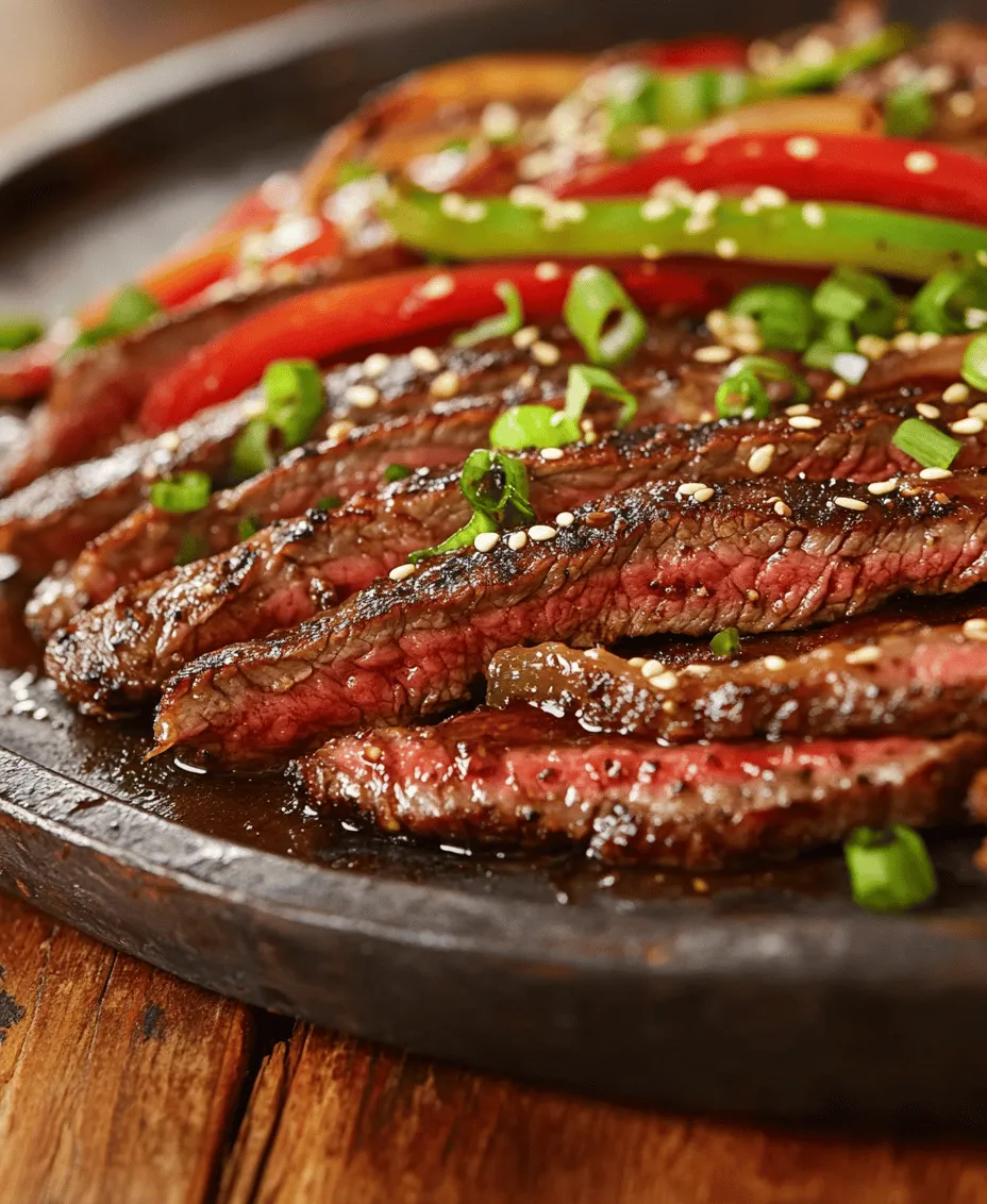 Sizzling Pepper Steak with Onions is a dish that tantalizes the taste buds with its vibrant flavors, quick preparation, and delightful aroma. This classic stir-fry not only captures the essence of homestyle cooking but also brings a restaurant-quality meal to your dining table in mere minutes. Originating from various Asian cuisines, particularly Chinese-American fare, pepper steak has become a beloved dish worldwide, celebrated for its simplicity and the explosion of flavors it offers.