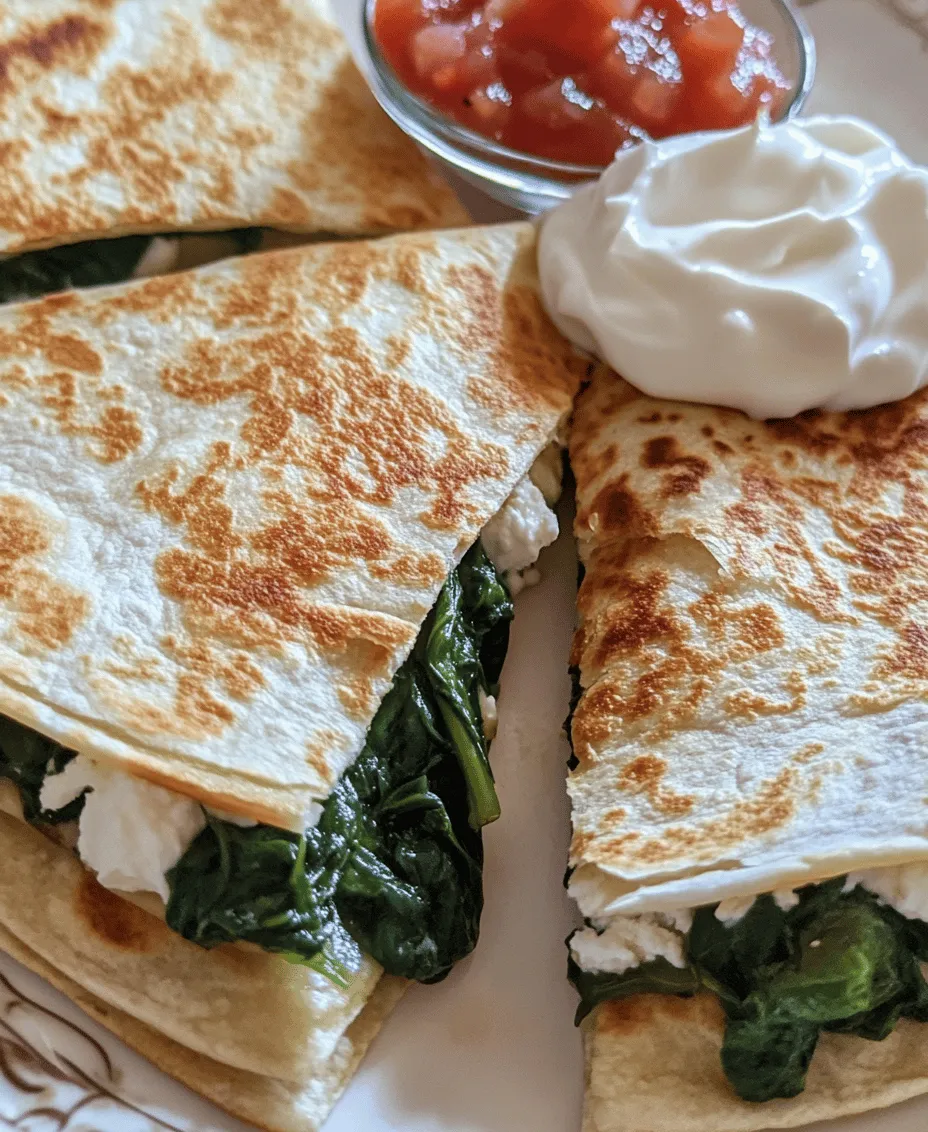 Quesadillas have long been a cherished dish in many cultures, celebrated for their versatility and ease of preparation. This delightful combination of tortillas filled with a variety of ingredients can cater to a vast array of taste preferences, making it a beloved choice for all ages. Among the many variations, spinach and feta quesadillas stand out as a particularly appealing option, offering a beautiful blend of flavors that are both satisfying and nutritious.