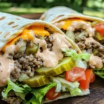 Imagine indulging in the unmistakable flavors of a Big Mac, but with a twist that elevates your meal experience to a new level. Enter the Homemade Big Mac Wrap—a delightful fusion of convenience, taste, and creativity that transforms the classic burger into a portable feast. In today's fast-paced world, wraps have emerged as a favored choice for those seeking quick yet satisfying meals. They offer a unique advantage: the ability to enjoy all the deliciousness of your favorite dishes while minimizing the mess and maximizing flavor.