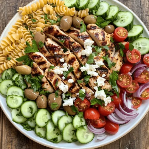To create the perfect Mediterranean Chicken Pasta Salad, it is essential to understand the key components that contribute to its flavor and texture. Each ingredient plays a vital role, enhancing the overall experience and ensuring that every bite is a celebration of Mediterranean cuisine.