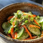 As the sun warms the days and fresh produce fills markets, there's no better way to celebrate the season than with a vibrant and refreshing Crunchy Asian Cucumber Salad. This delightful dish offers a perfect balance of texture and flavor, making it an ideal accompaniment to a variety of meals or a stand-alone light lunch. The appeal of this salad goes beyond its crispness; it embodies the essence of summer eating—light, bright, and full of life.