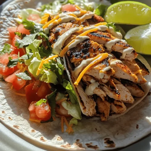 Burritos are beloved for their versatility and deliciousness, making them a staple in many households. These wrapped delights offer a perfect canvas for a variety of ingredients, allowing for creativity and personalization. The Easy Chipotle Ranch Grilled Chicken Burrito stands out in this realm, combining zesty flavors and satisfying textures that make it a favorite among both novice and experienced home cooks.