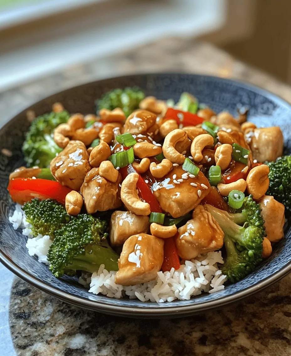 Cashew Chicken has established itself as a staple in Chinese-American cuisine and is a beloved choice on takeout menus across the globe. This dish combines tender pieces of chicken, crunchy cashews, and vibrant vegetables, all coated in a savory sauce that tantalizes the taste buds. But how did this delightful dish come to be?