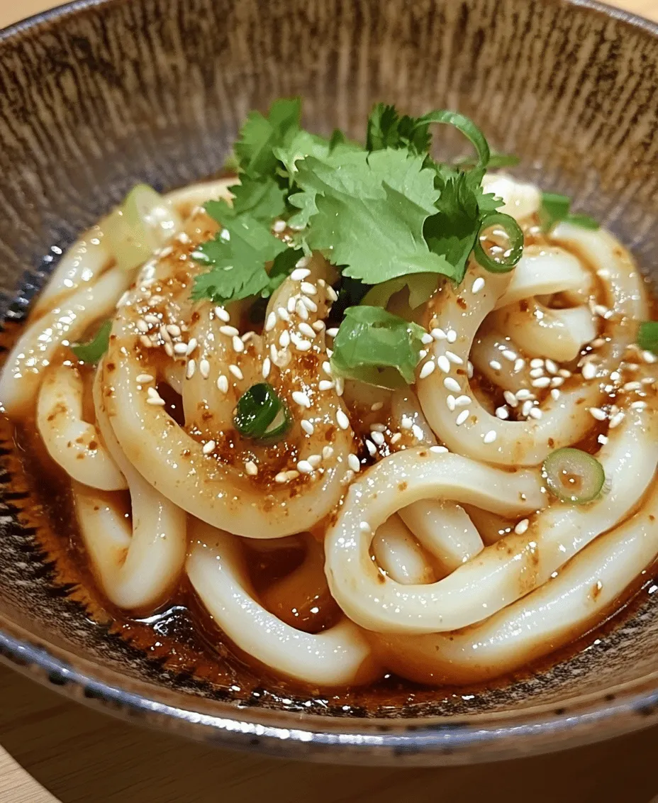 Udon noodles are a beloved staple in Asian cuisine, known for their thick, chewy texture and versatility. Originating from Japan, these noodles can be found in a variety of dishes, from hot soups to cold salads, making them a favorite for both home cooks and restaurant chefs alike. As our lives become increasingly fast-paced, the demand for quick and easy meals that don’t compromise on flavor has risen. Enter the 10-Minute Chili Oil Udon Noodles – a dish that perfectly balances speed and taste.