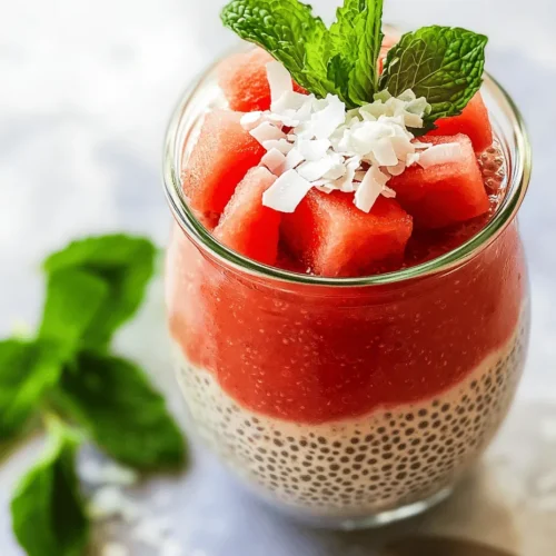 In today's fast-paced world, there's a growing trend toward healthy breakfast options that not only fuel our bodies but also excite our taste buds. With many people seeking nutritious ways to start the day, breakfast has evolved beyond sugary cereals and heavy pastries. Instead, we are increasingly turning to wholesome dishes that are easy to prepare and rich in flavor. One such recipe that perfectly fits this trend is the Refreshing Watermelon Chia Pudding Breakfast Jar. This delightful dish combines the refreshing taste of watermelon with the nutritional powerhouse of chia seeds, creating a breakfast that is both delicious and beneficial for your health.