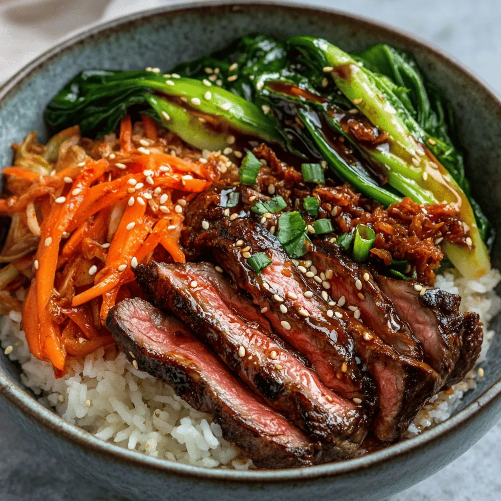 To truly appreciate the depth of flavor in Korean BBQ Steak Rice Bowls, it’s essential to understand the key ingredients that contribute to this dish's distinctive taste profile. Each element plays a vital role, harmonizing to create a satisfying and memorable meal.