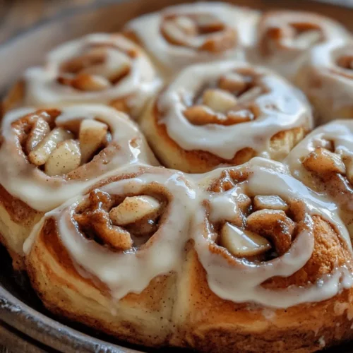 Cinnamon rolls have long held a place in the hearts of many, celebrated for their warm, comforting aroma and deliciously sweet flavor. Whether enjoyed as a breakfast treat, a midday snack, or a delightful dessert, these rolls are irresistibly soft and gooey, making them a favorite in households around the world. But what if we could take this classic pastry to a whole new level? Enter the apple cinnamon roll—a creative twist that introduces the sweet, juicy flavor of apples into the mix. This addition not only enhances the taste but also adds a delightful texture that elevates the traditional cinnamon roll experience.