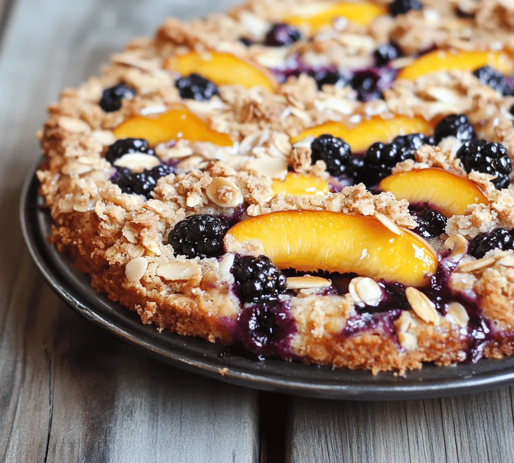 Coffee cakes are a beloved treat, cherished for their soft, moist texture and delightful flavors. They are the perfect accompaniment to a warm cup of coffee or tea, making them a staple in cozy gatherings, brunches, and family celebrations. One of the most enchanting varieties is the Peach Blackberry Coffee Cake, which combines the sweetness of ripe peaches with the subtle tartness of juicy blackberries. This unique flavor combination not only tantalizes the taste buds but also highlights the beauty of seasonal ingredients, ensuring every slice bursts with freshness and flavor.