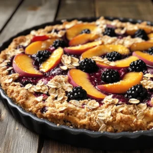 Coffee cakes are a beloved treat, cherished for their soft, moist texture and delightful flavors. They are the perfect accompaniment to a warm cup of coffee or tea, making them a staple in cozy gatherings, brunches, and family celebrations. One of the most enchanting varieties is the Peach Blackberry Coffee Cake, which combines the sweetness of ripe peaches with the subtle tartness of juicy blackberries. This unique flavor combination not only tantalizes the taste buds but also highlights the beauty of seasonal ingredients, ensuring every slice bursts with freshness and flavor.