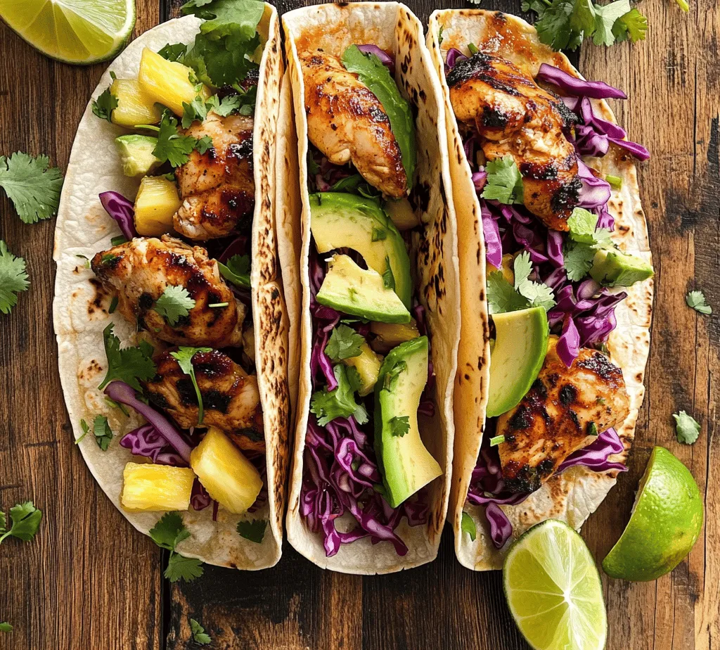 To create the perfect Sheet Pan Chicken, Chipotle & Pineapple Tacos, it’s essential to understand the core components of the recipe. Each ingredient plays a significant role in building flavor and texture, ensuring a delightful experience with every bite.