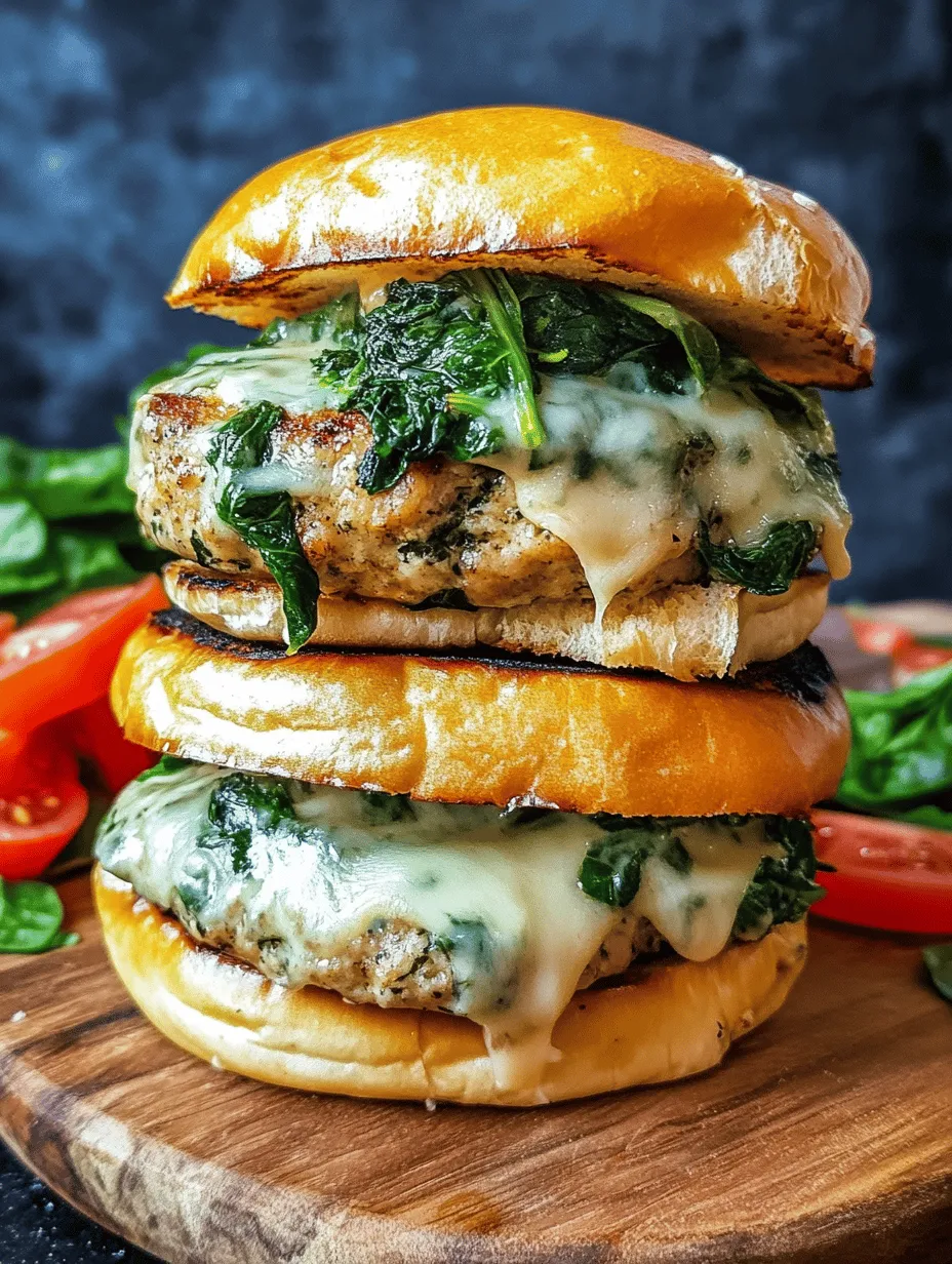 As the culinary world continues to evolve, chicken burgers have surged in popularity, emerging as a beloved alternative to traditional beef burgers. Health-conscious eaters and flavor enthusiasts alike are drawn to this delicious variation, which offers a lighter option without compromising taste. In the realm of chicken burgers, the White Cheddar & Spinach Chicken Burger stands out as a stellar choice, combining the savory richness of white cheddar with the vibrant freshness of spinach. This recipe not only tantalizes the taste buds but also packs a nutritional punch, making it a fantastic addition to your meal rotation.