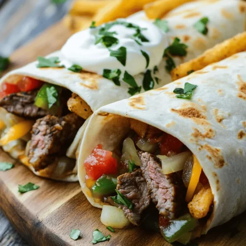 To make the ultimate Steak & Cheese Dirty Fry Burritos, understanding the core components of the recipe is crucial. Each ingredient plays a significant role in creating the rich flavor profile that makes these burritos stand out. Let’s dive into the key ingredients and their importance.