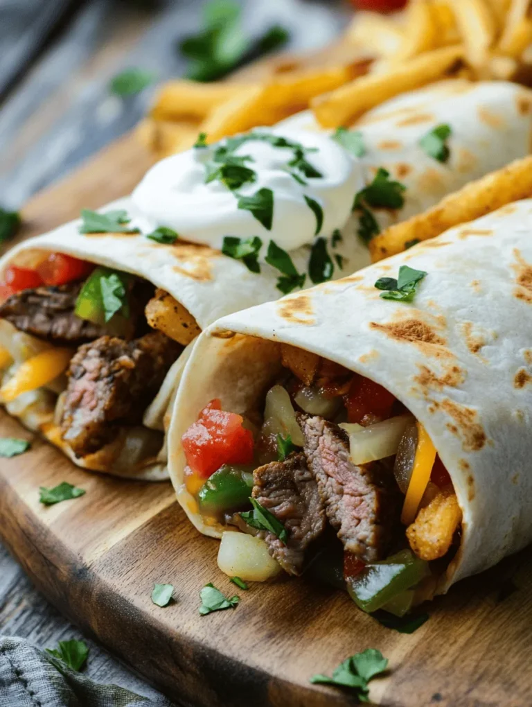 To make the ultimate Steak & Cheese Dirty Fry Burritos, understanding the core components of the recipe is crucial. Each ingredient plays a significant role in creating the rich flavor profile that makes these burritos stand out. Let’s dive into the key ingredients and their importance.