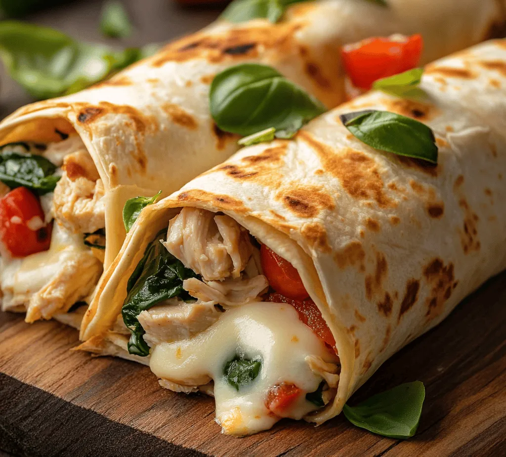 If you’re on the lookout for a quick yet satisfying meal that packs a flavorful punch, look no further than cheesy garlic chicken wraps. This delightful dish combines tender chicken, creamy cheeses, and aromatic garlic, all wrapped up in a soft tortilla for a handheld treat that is both delicious and easy to prepare. Perfectly suited for busy weeknights or casual gatherings, these wraps bring comfort food to a new level by being both cheesy and garlicky without requiring hours in the kitchen.