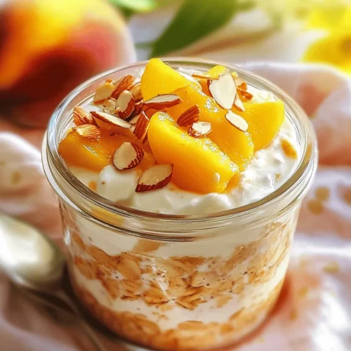 In today's fast-paced world, breakfast often gets overlooked, yet it remains one of the most important meals of the day. Overnight oats have emerged as a beloved solution for those seeking a nutritious, convenient, and delicious breakfast option. This no-cook meal not only saves time in the morning but also allows for a great deal of creativity in flavor and texture. Among the myriad of ways to enjoy overnight oats, the combination of peaches with wholesome ingredients stands out as a refreshing and healthful choice.