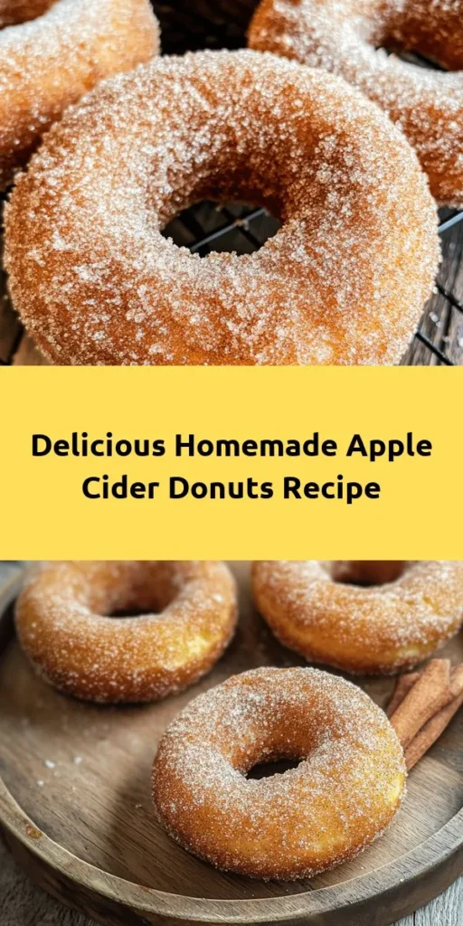 Indulge in the warm, comforting flavors of homemade apple cider donuts! These delicious treats are easy to make with just a few simple ingredients. Begin with a mix of all-purpose flour, apple cider, and spices like cinnamon and nutmeg, then bake them to perfection. Once they're warm, coat them in melted butter and roll them in cinnamon sugar for an irresistible finish. Enjoy them fresh out of the oven with a hot drink for the ultimate fall treat!